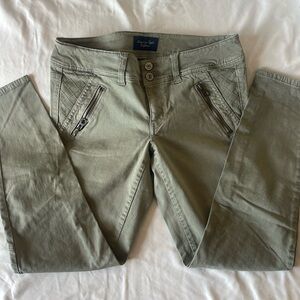 AEO moto skinny jegging pants